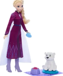 LA REINE DES NEIGES - POUPEEELSA ET L'OURSON