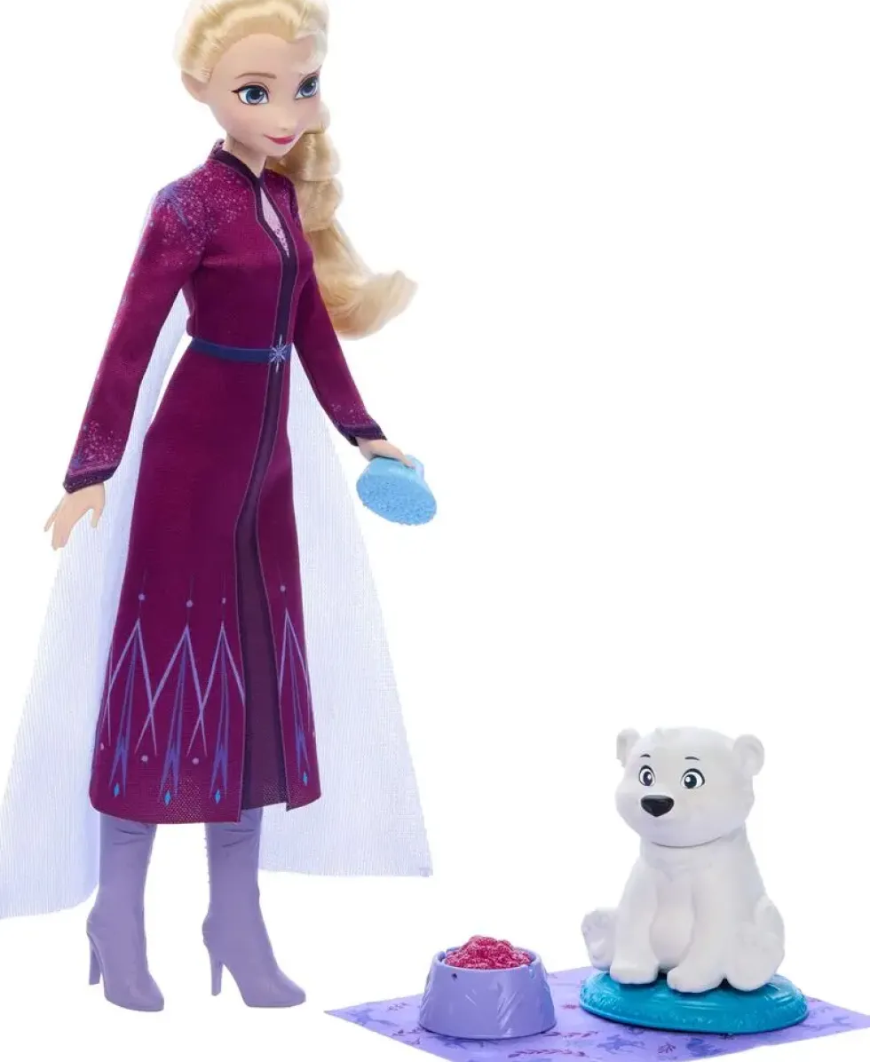 LA REINE DES NEIGES - POUPEEELSA ET L'OURSON