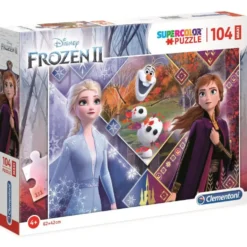 LA REINE DES NEIGES 2 - PUZZLE MAXI SUPERCOLOR 104 PIECES