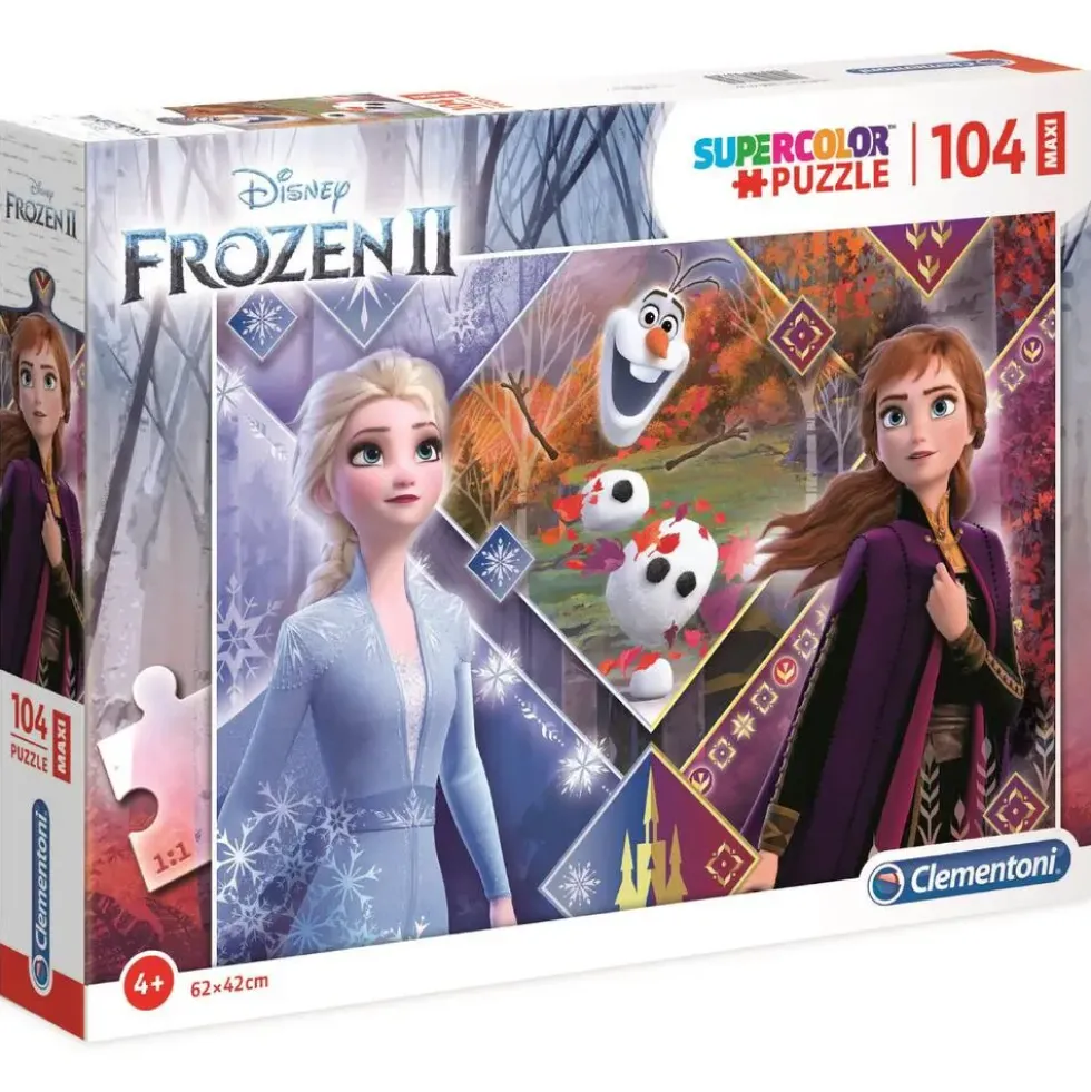 LA REINE DES NEIGES 2 - PUZZLE MAXI SUPERCOLOR 104 PIECES