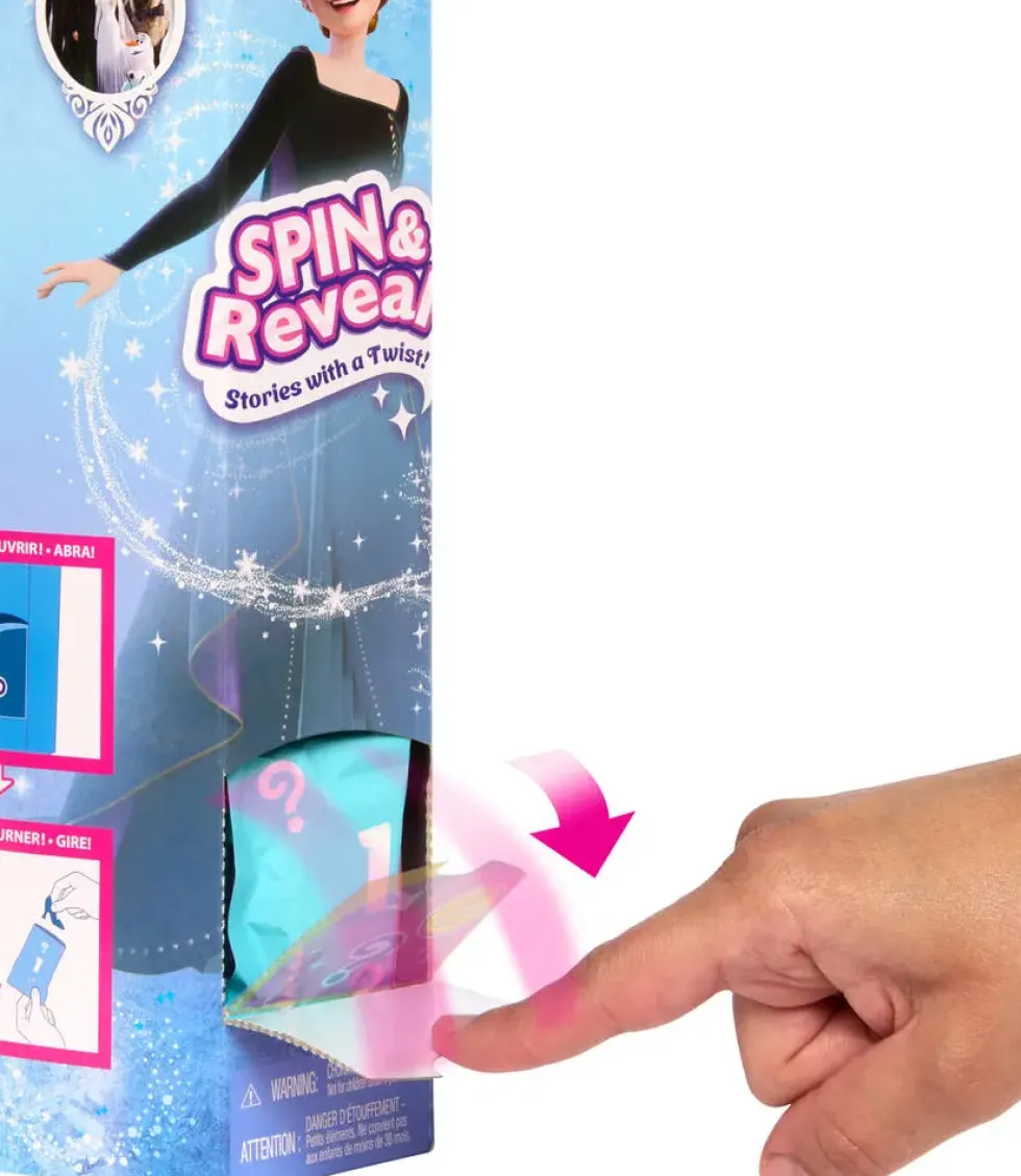 LA REINE DES NEIGES - SPIN AND REVEAL ANNA