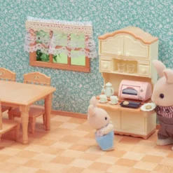 LA SALLE A MANGER - SYLVANIAN MEUBLES ET ACCESSOIRES