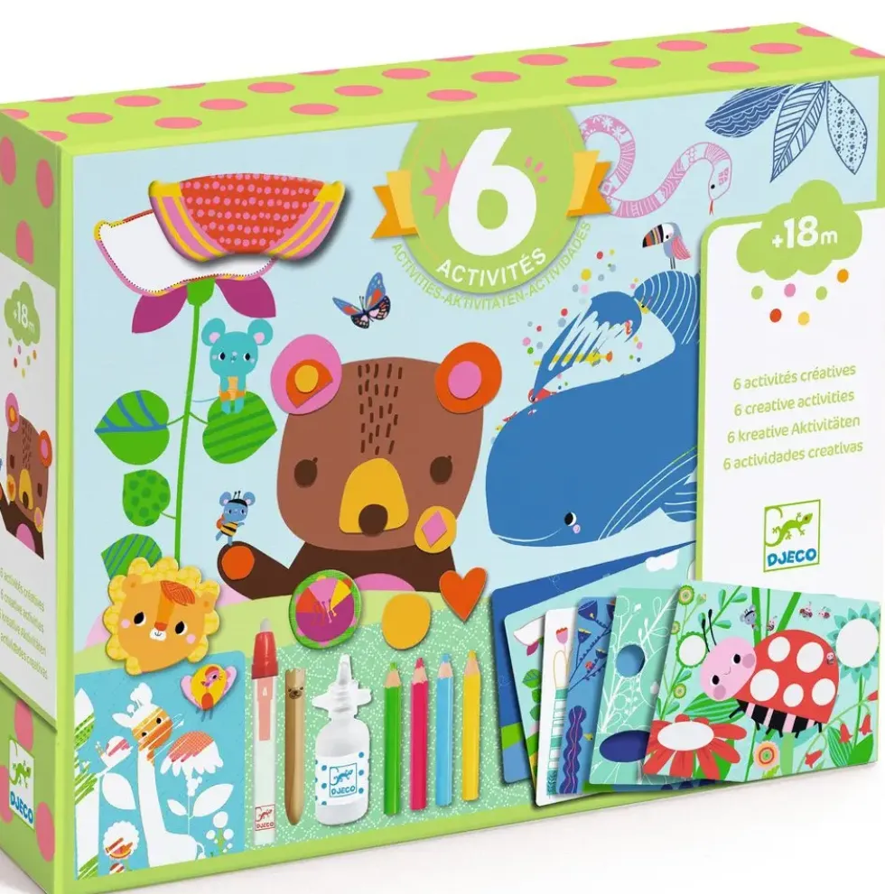 LA SOURIS ET SES AMIS - 6 ACTIVITES CREATIVES