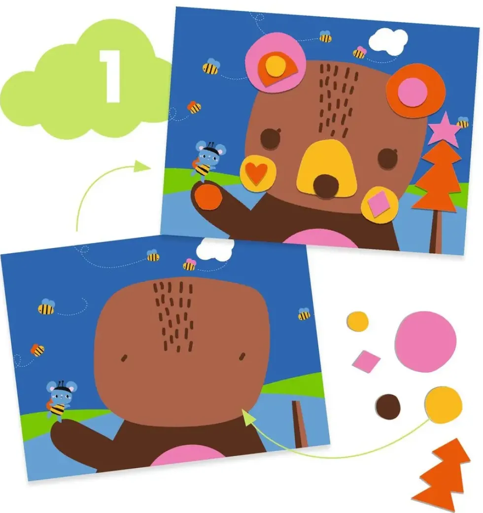 LA SOURIS ET SES AMIS - 6 ACTIVITES CREATIVES