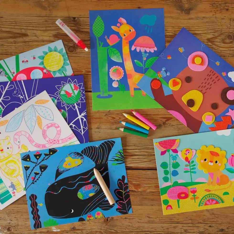 LA SOURIS ET SES AMIS - 6 ACTIVITES CREATIVES