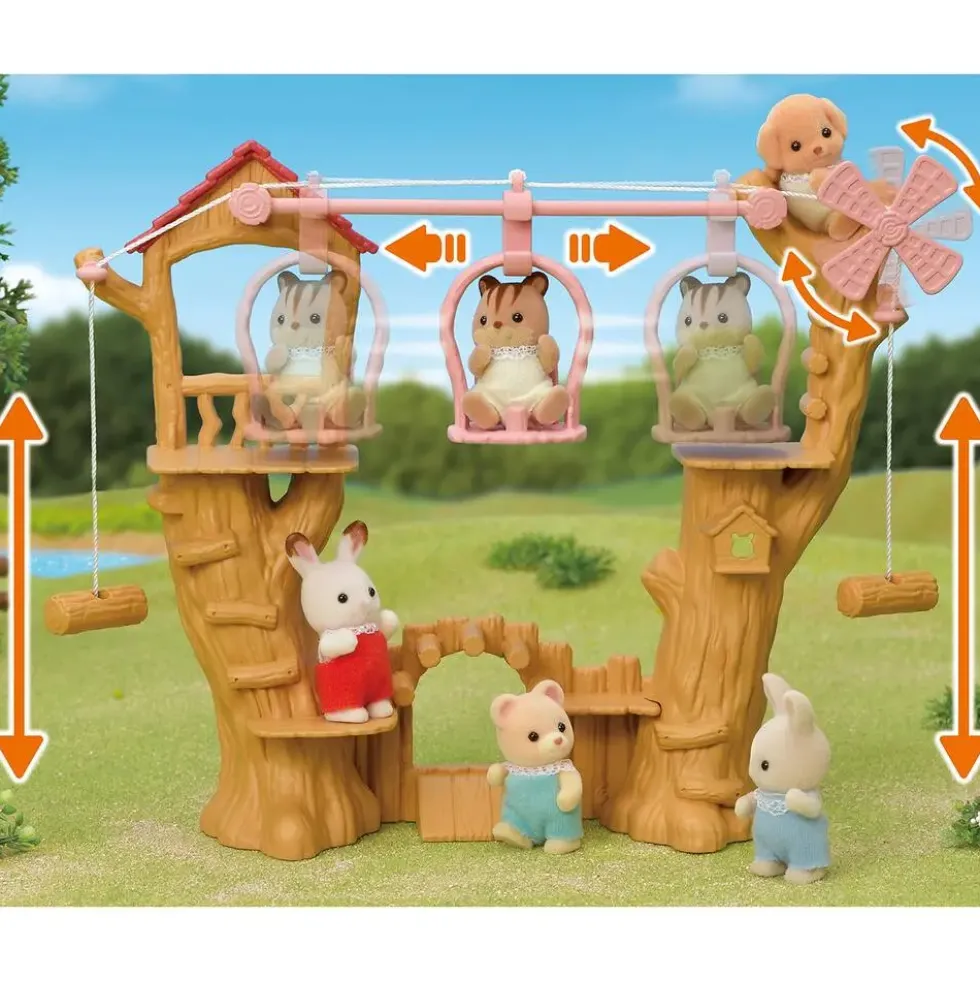 LA TYROLIENNE DES BEBES SYLVANIAN TOUT POUR BEBE