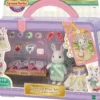 LA VALISETTE DE MODE ET GRANDE SŒUR LAPIN NEIGE - SYLVANIAN PERSONNAGES ET TENUES