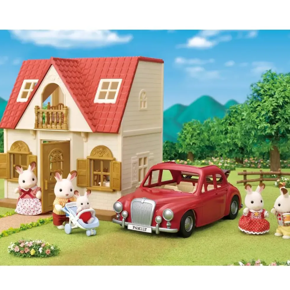LA VOITURE DECAPOTABLE ROUGE - SYLVANIAN VEHICULE