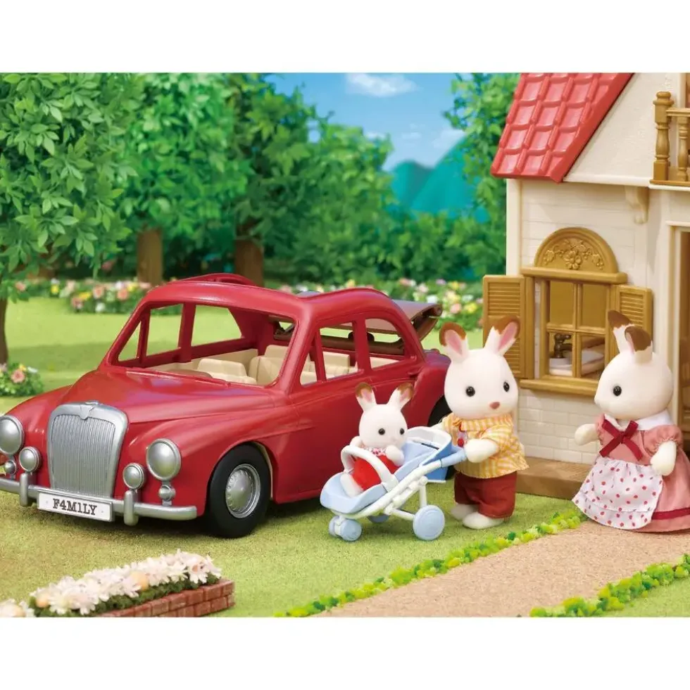 LA VOITURE DECAPOTABLE ROUGE - SYLVANIAN VEHICULE