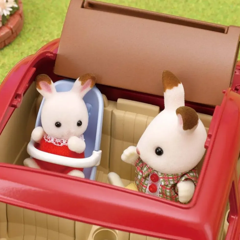 LA VOITURE DECAPOTABLE ROUGE - SYLVANIAN VEHICULE
