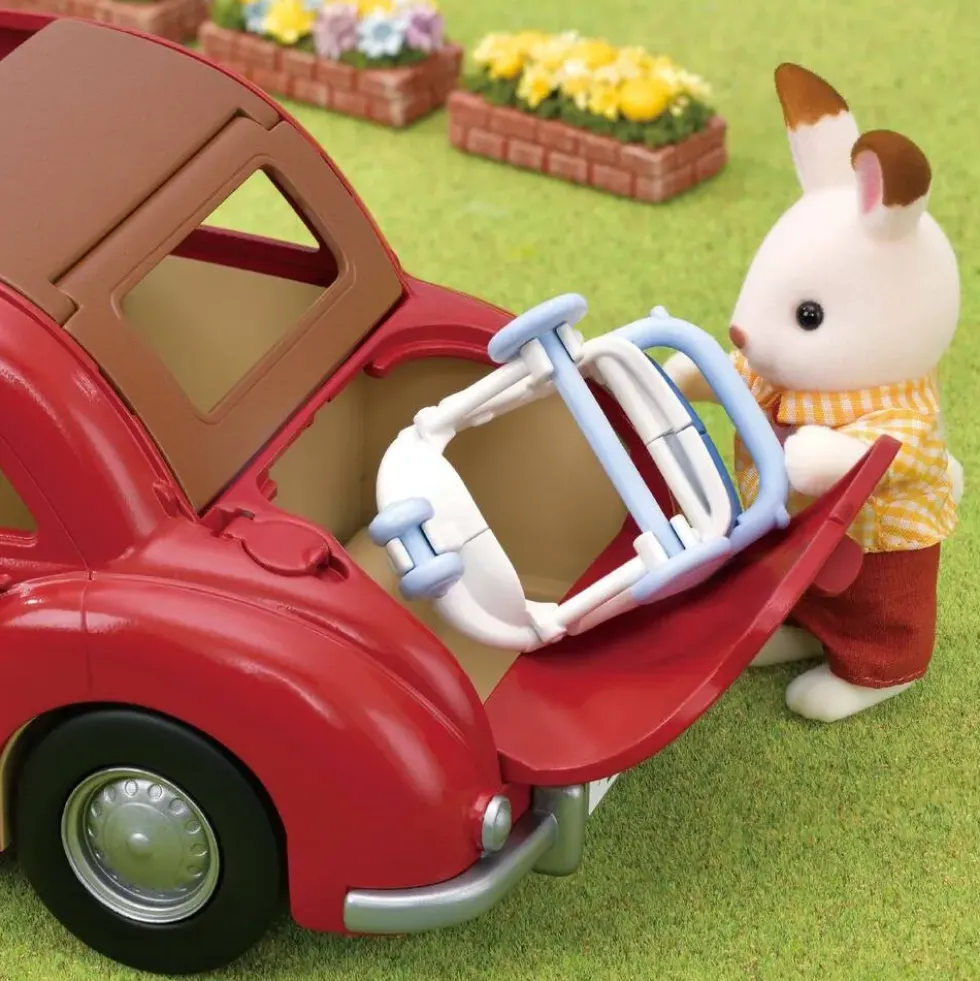 LA VOITURE DECAPOTABLE ROUGE - SYLVANIAN VEHICULE