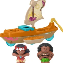 LE CANOE DE VAIANA ET MAUI