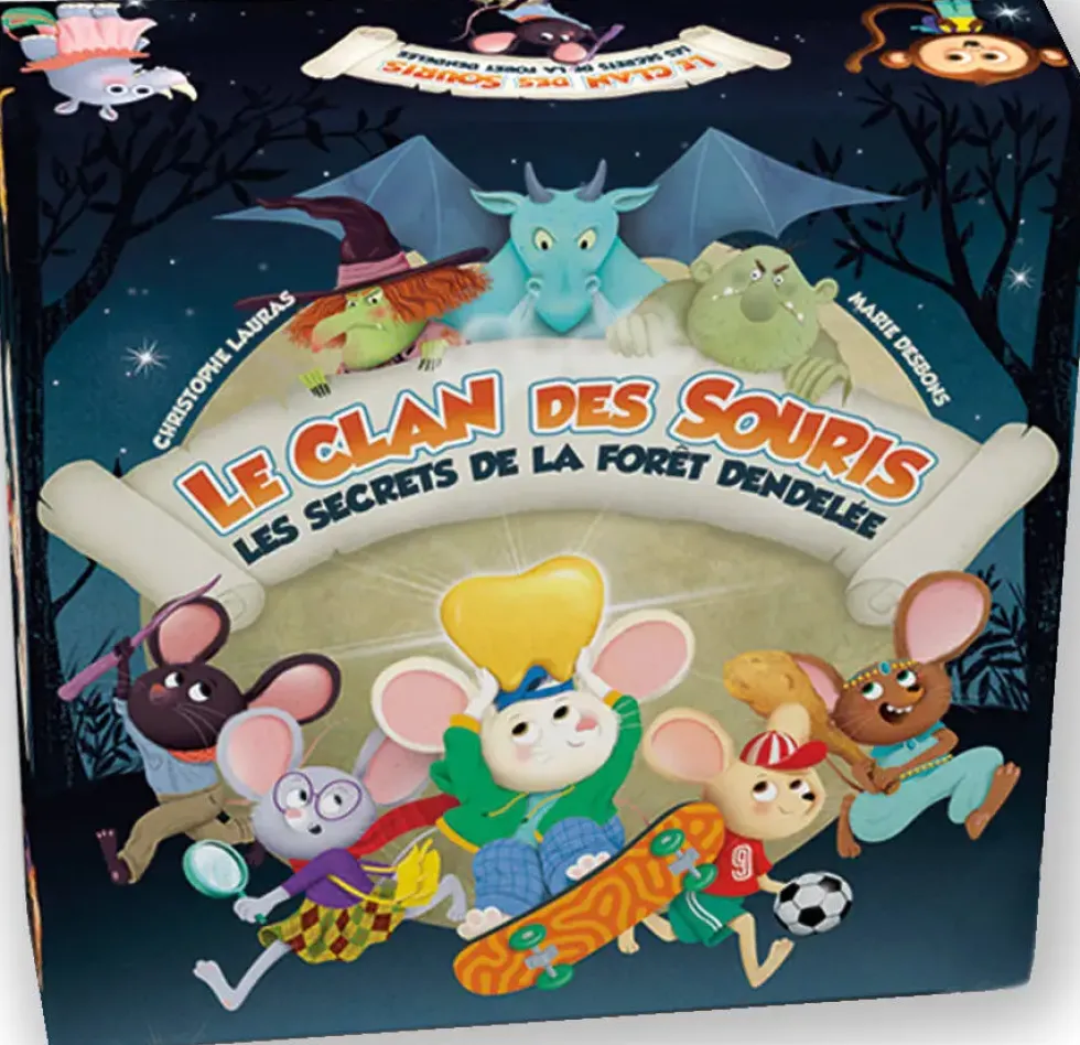 LE CLAN DES SOURIS - LES SECRETS DE LA FORET DENDELEE