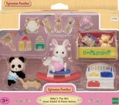 LE COFFRE A JOUETS DES BEBES -SYLVANIAN TOUS POUR LES BEBES