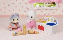 LE COFFRE A JOUETS DES BEBES -SYLVANIAN TOUS POUR LES BEBES