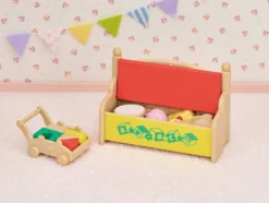 LE COFFRE A JOUETS DES BEBES -SYLVANIAN TOUS POUR LES BEBES