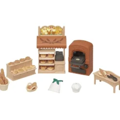 LE COFFRET BOULANGERIE POUR COSY COTTAGE - SYLVANIAN COMMERCES