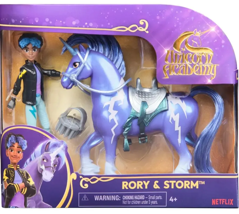 L'ECOLE DES LICORNES - COFFRET LICORNE ET POUPEE STORM ET RORY