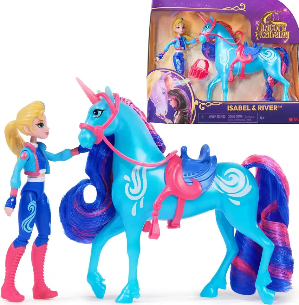 L'ECOLE DES LICORNES - COFFRET LICORNE ET POUPEE