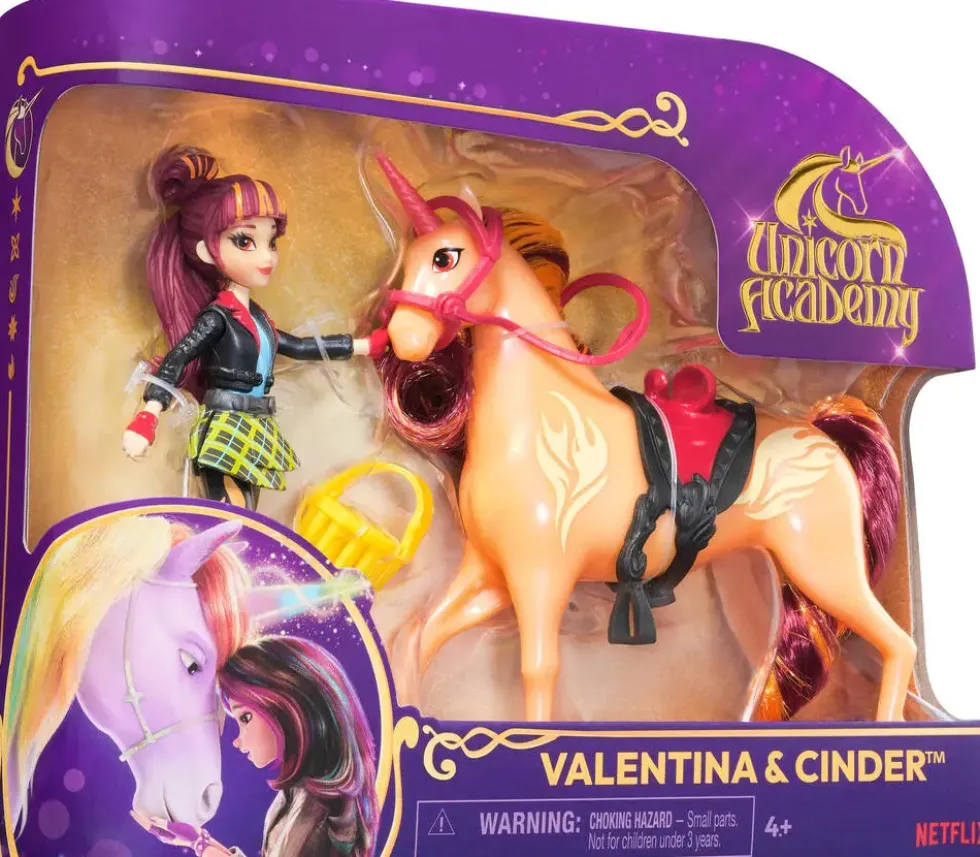 L'ECOLE DES LICORNES - COFFRET LICORNE ET POUPEE