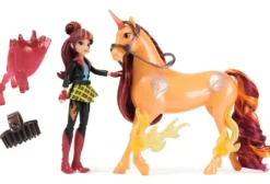 L'ECOLE DES LICORNES - COFFRET LICORNE ET POUPEE CINDER ET VALENTINA