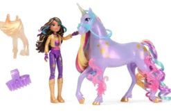 L'ECOLE DES LICORNES - COFFRET LICORNE ET POUPEE WILDSTAR ET SOPHIA