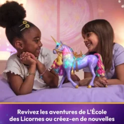 L'ECOLE DES LICORNES - LICORNE A FONCTIONS 28 CM WILDSTAR