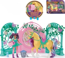 L'ECOLE DES LICORNES - PLAYSET MINI POUPEE AVA ET LEAF COLOR CHANGE