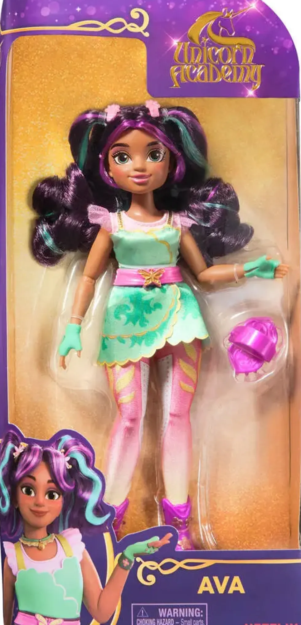 L'ECOLE DES LICORNES - POUPEE AVA 24 CM