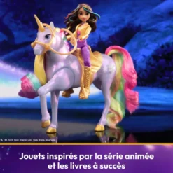 L'ECOLE DES LICORNES - POUPEE SOPHIA ET WILDSTAR MAGIC LIGHT
