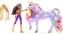 L'ECOLE DES LICORNES - POUPEE SOPHIA ET WILDSTAR MAGIC LIGHT