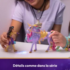 L'ECOLE DES LICORNES - POUPEE SOPHIA ET WILDSTAR MAGIC LIGHT