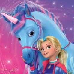 L'ECOLE DES LICORNES- PUZZLE 3X49 PIECES - MAGIE ET AMITIE