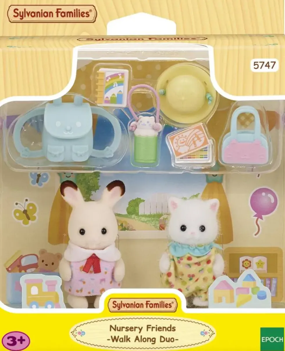 LE DUO DES BEBES EN PROMENADE - SYLVANIAN TOUS POUR BEBES