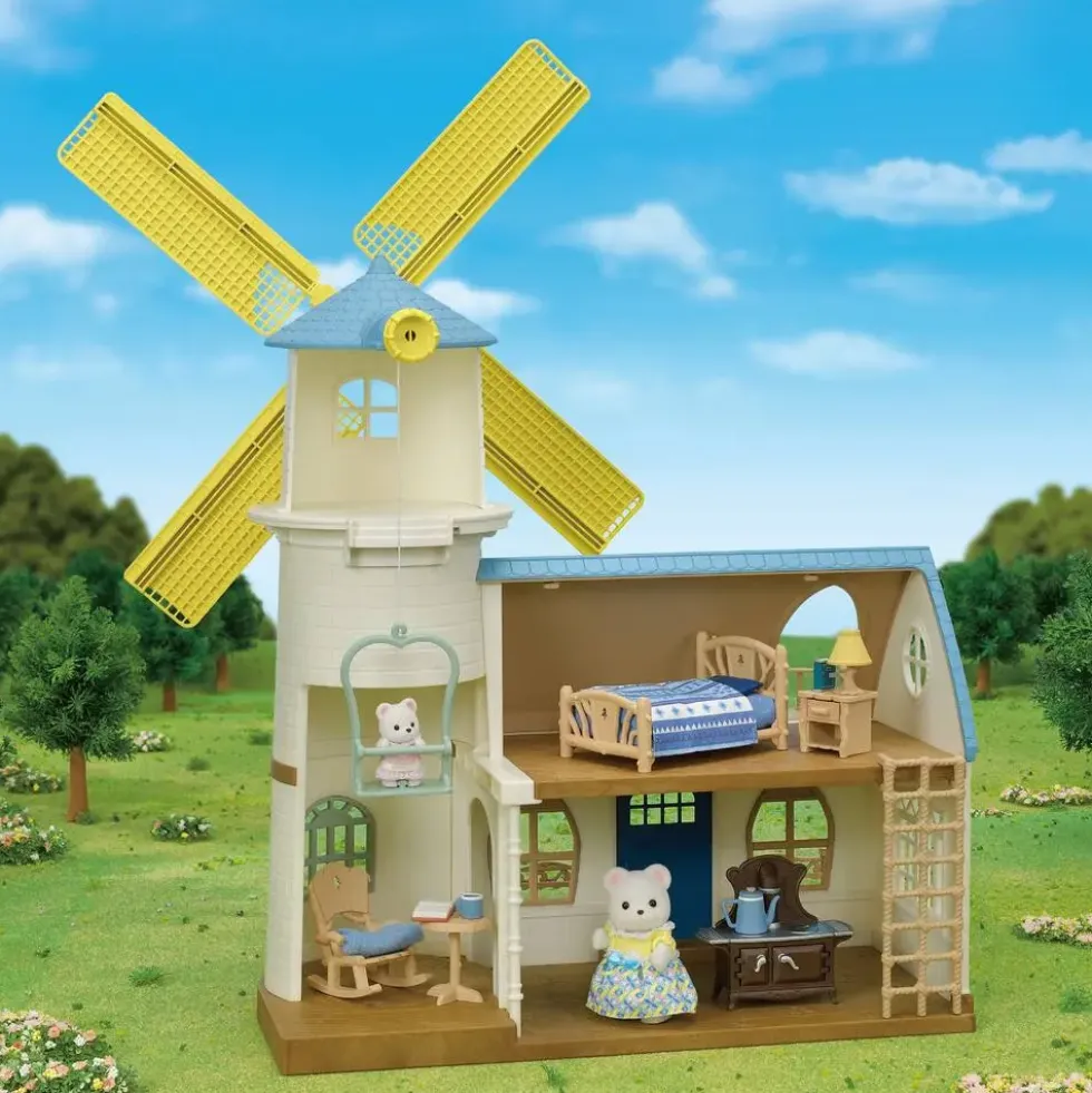 LE GRAND MOULIN A VENT SYLVANIAN BATIMENTS