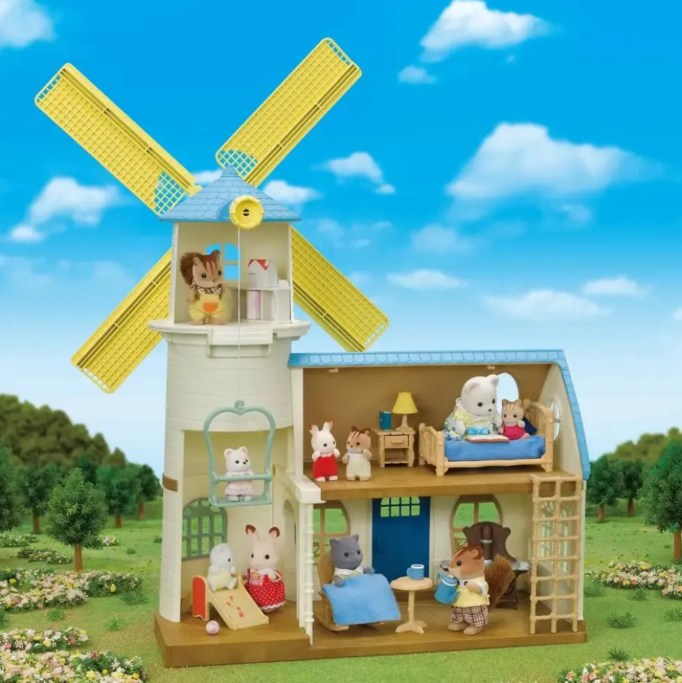 LE GRAND MOULIN A VENT SYLVANIAN BATIMENTS