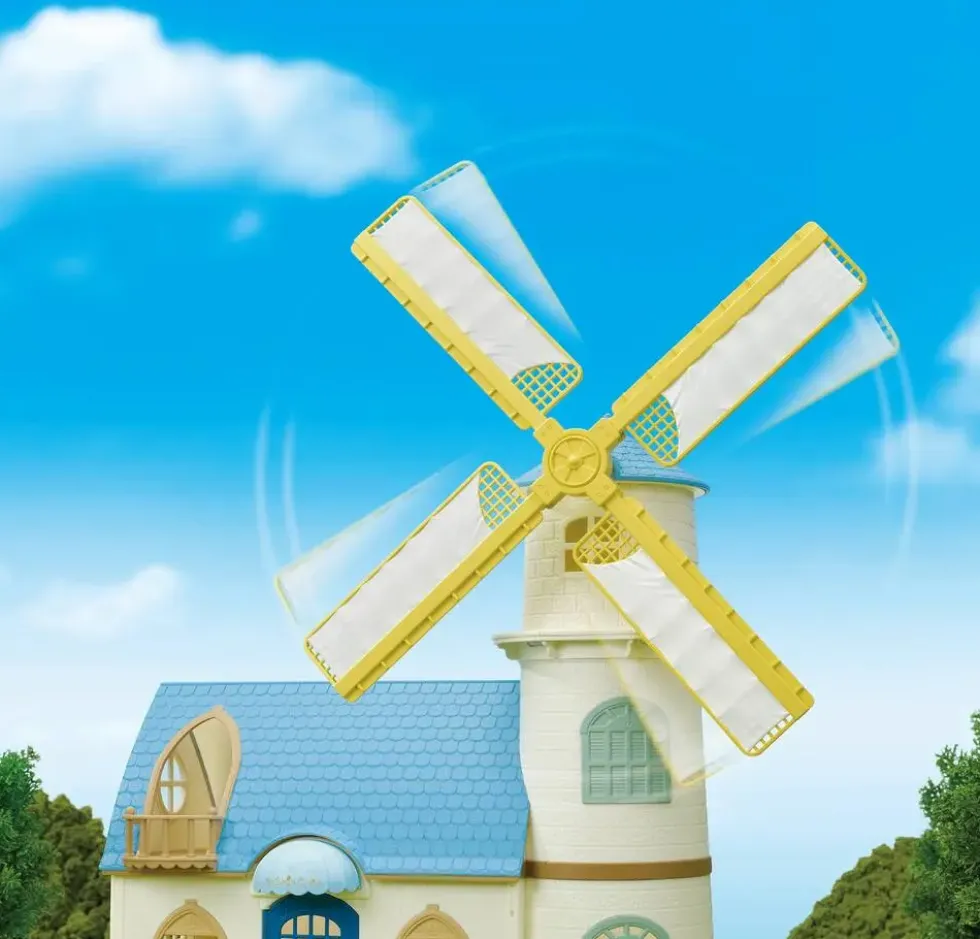 LE GRAND MOULIN A VENT SYLVANIAN BATIMENTS