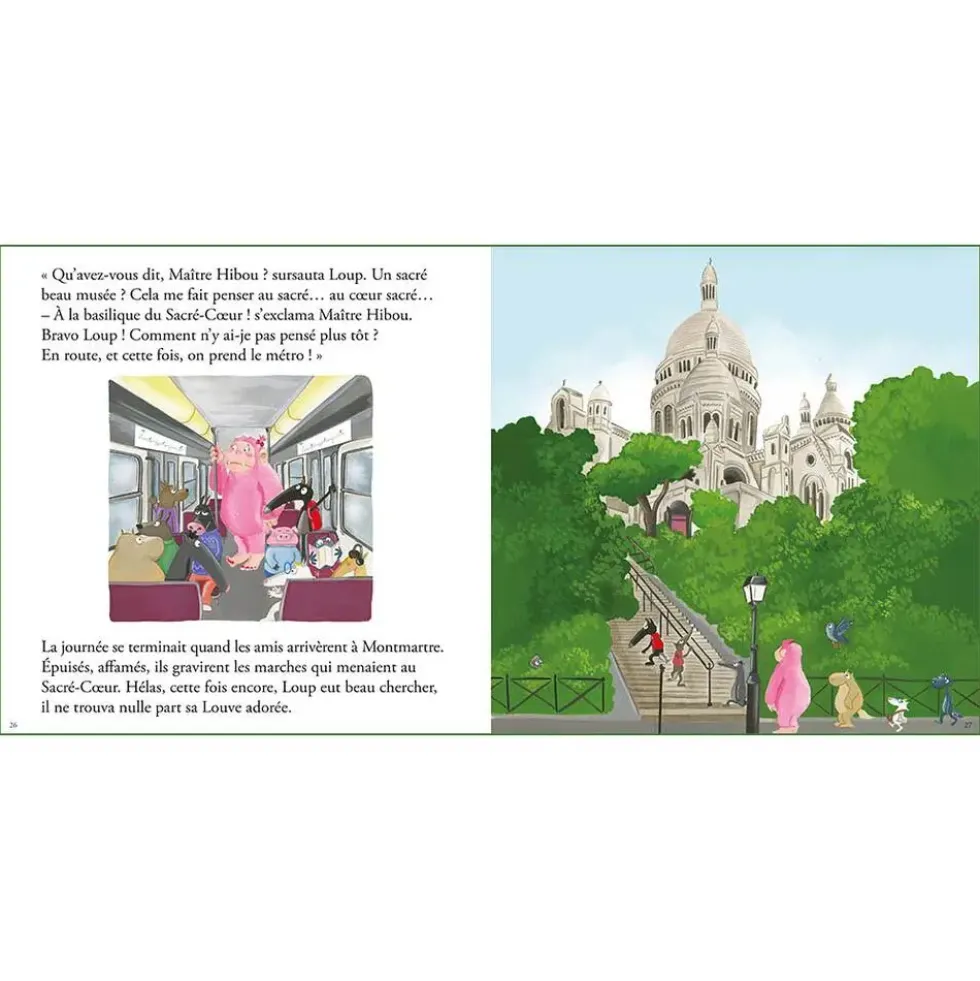 LE LOUP QUI EXPLORAIT PARIS