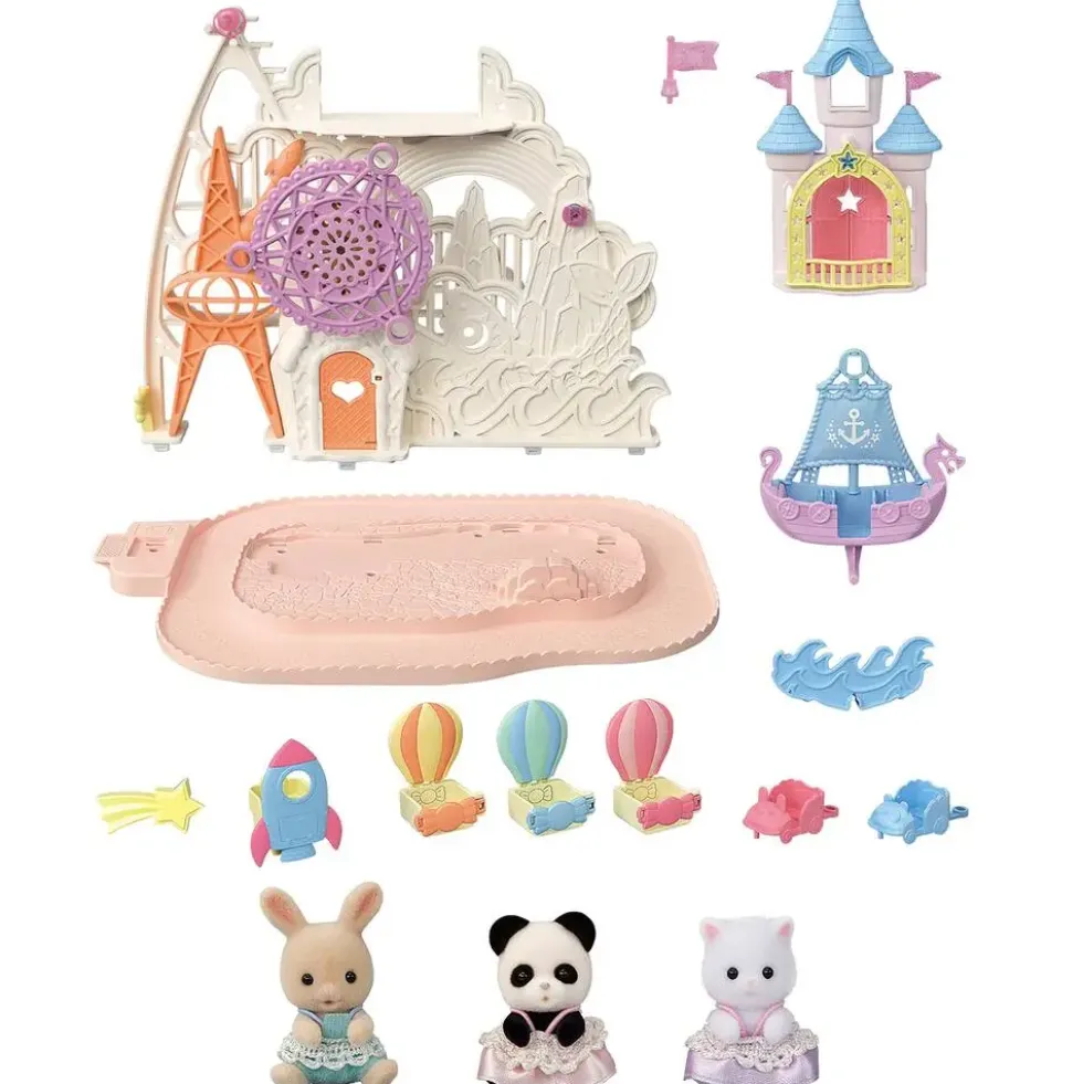 LE PARC D'ATTRACTION FEERIQUE - SYLVANIAN FAMILLES
