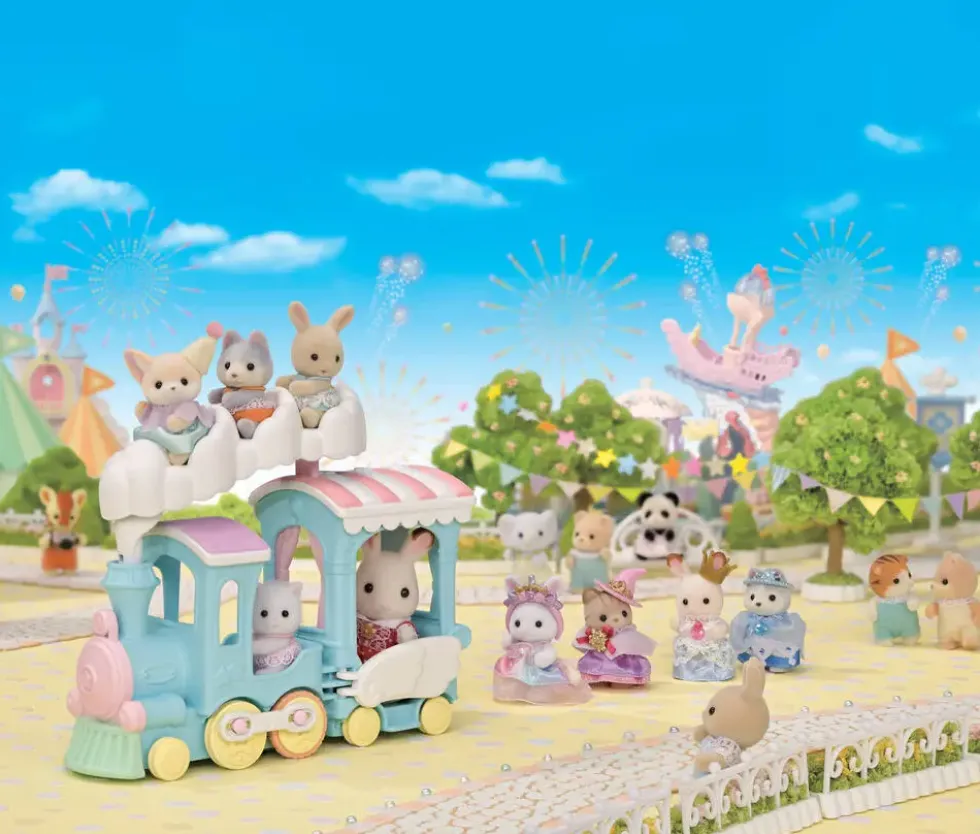 LE PETIT TRAIN A VAPEUR - SYLVANIAN VEHICULES