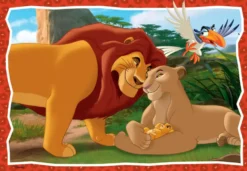 LE ROI LION DISNEY- PUZZLE ANIMAL FRIENDS 2X24 PIECES