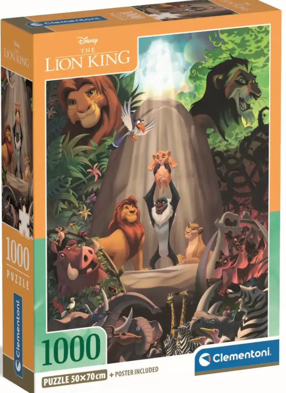 LE ROI LION - PUZZLE COMPACT 1000 PIECES