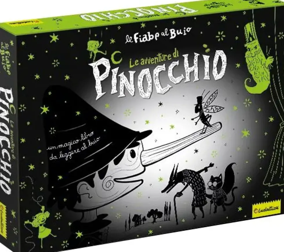 LES AVENTURES DE PINOCCHIO - LIVRE A LIRE DANS LE NOIR