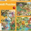LES DINOSAURES S’AMUSENT, 3X24 PIECES