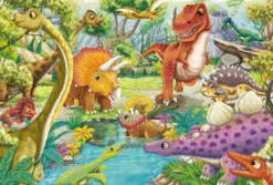 LES DINOSAURES S’AMUSENT, 3X24 PIECES
