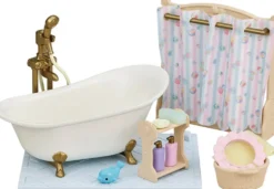 LE SET BAIGNOIRE ET DOUCHE - SYLVANIAN MEUBLES ET ACCESSOIRES