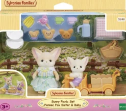 LE SET DE PIQUE-NIQUE DES FRERES ET SŒURS FENNEC -SYLVANIAN FAMILLES