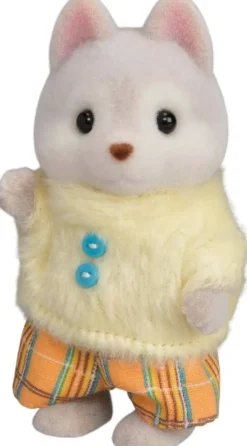 LES FRERES ET SŒURS HUSKY ET LEUR TANDEM - SYLVANIAN FAMILLES