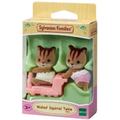 LES JUMEAUX ECUREUIL ROUX - SYLVANIAN TOUT POUR BEBES