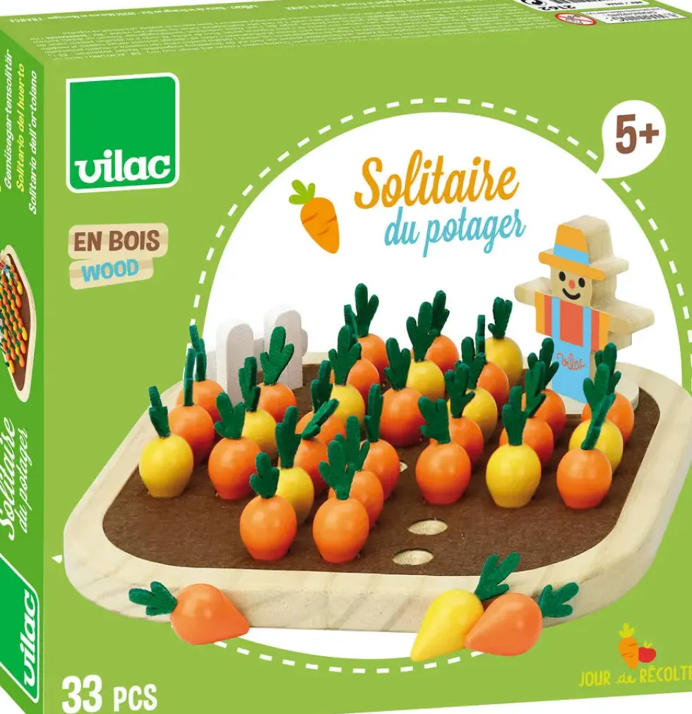 LE SOLITAIRE DU POTAGER EN BOIS - JOUR DE RÉCOLTE